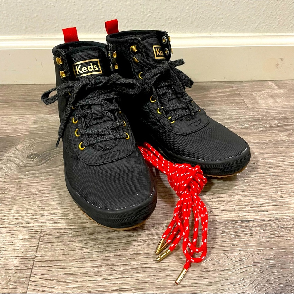 KEDS Womens Scout Canvas Boots